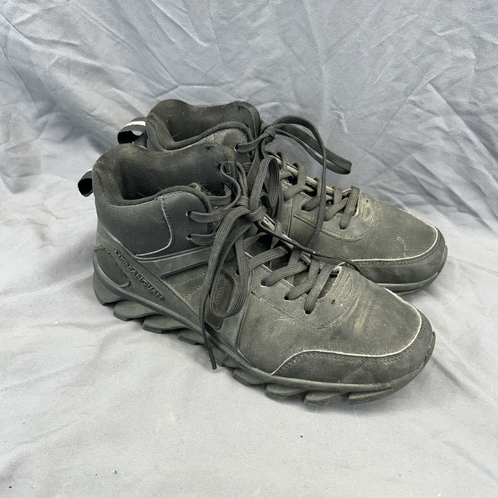 Bronax Black Men Shoes Size 7 EUR 40 Lace up Hiking Boots